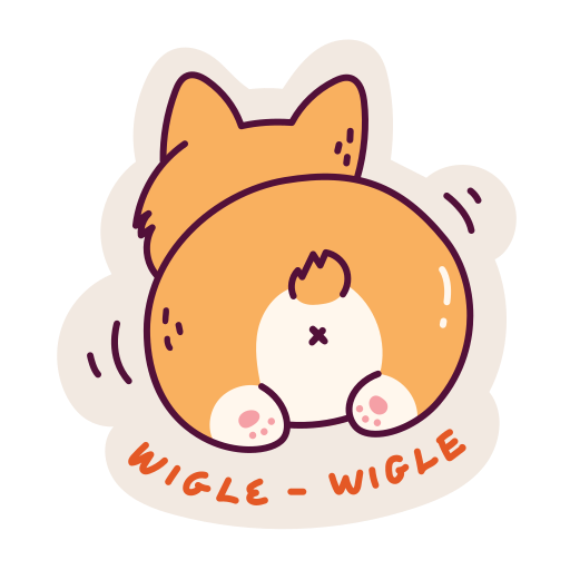 Cute sticker